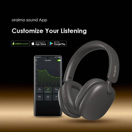 Oraimo BoomPop Lite ENC Over-Ear Wireless Headphones