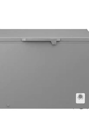 Hisense Chest Freezer 297L Multimode Function | Energy Saving, Spring-load Hinges, Defrost Drain, Handle, Aluminum, | Super Freezer, Lock, White H399CF