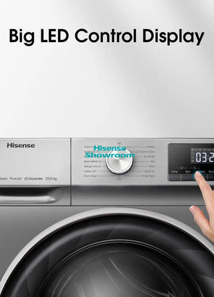 Hisense WD3Q1043BT | Hisense Front Load Washer (10kg) and Dryer (6kg)