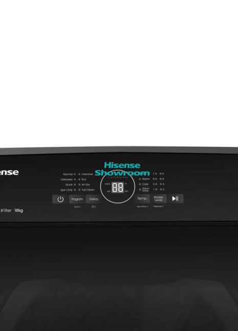 Hisense WT5T1825DT | 18kg Tide 5 Smart Top Loader Washing Machine