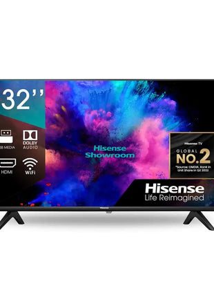 Hisense 80 cm (32 inch) 2Yr Warranty HD Smart LED TV with One Touch Access, Built-in Google Assistant (32A4G)