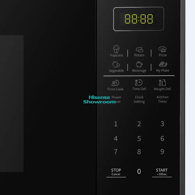 Hisense H37MOBS5X | 37L Black Microwave
