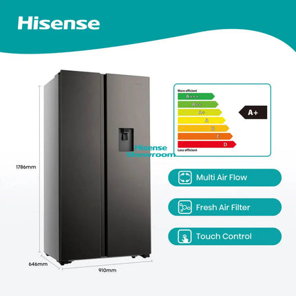 Hisense H670SIT | (Side By Side) Refrigerator