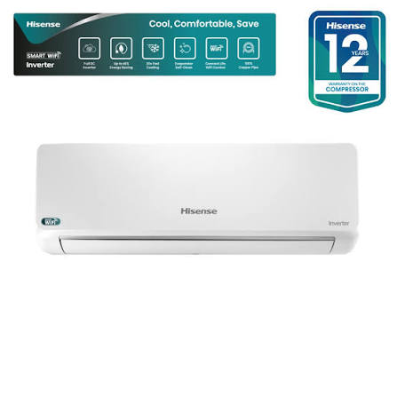 Hisense 1.5 Ton Full DC | Inverter AC AS-18TW4