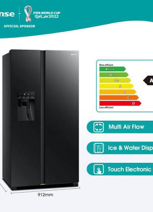 Hisense H700SMI-IDL | (Side By Side) Refrigerator