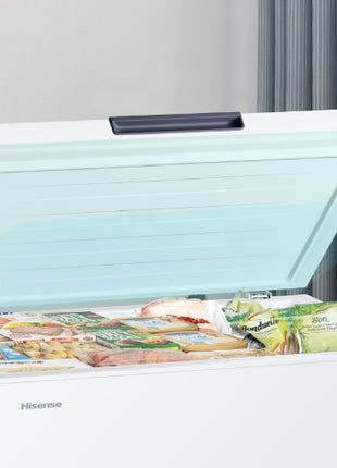 White Chest Freezer 198L