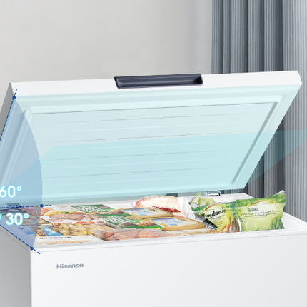 White Chest Freezer 198L