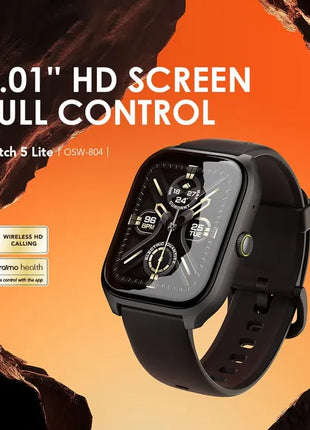 oraimo Watch 5 Lite 2.01" HD IP68 Smart Watch